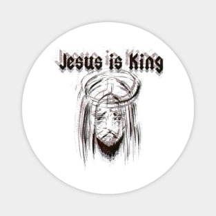 Jesus is King Magnet